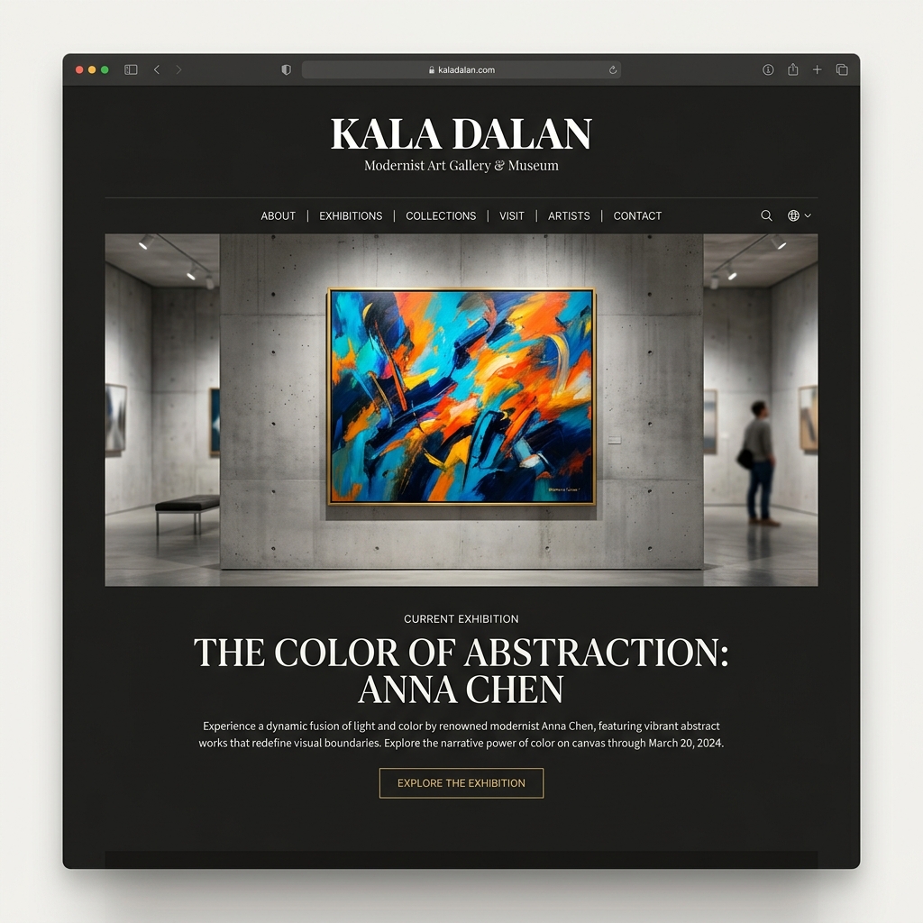 Kala Dalan Website Preview